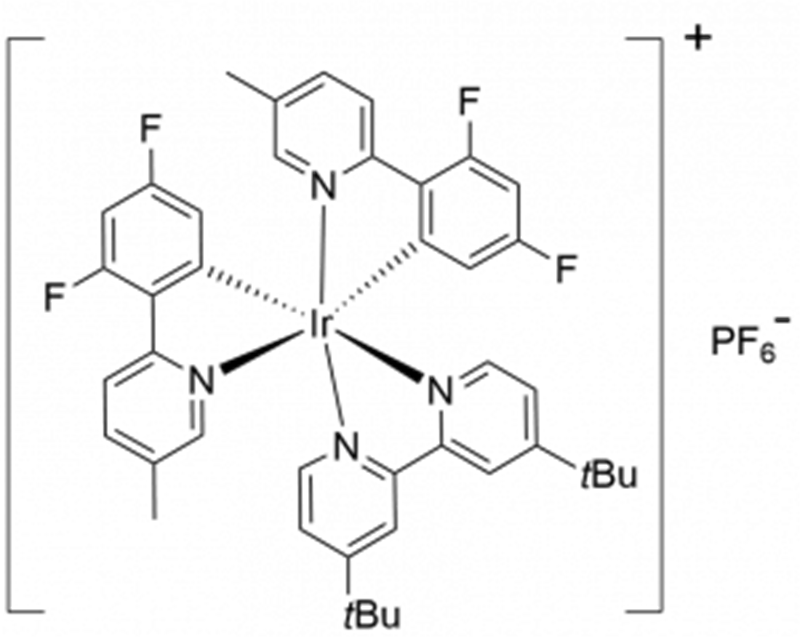 [Ir (dF (Me) ppy)2(dtbbpy)] PF6 CAS-Nr.: 1335047-34-1
   