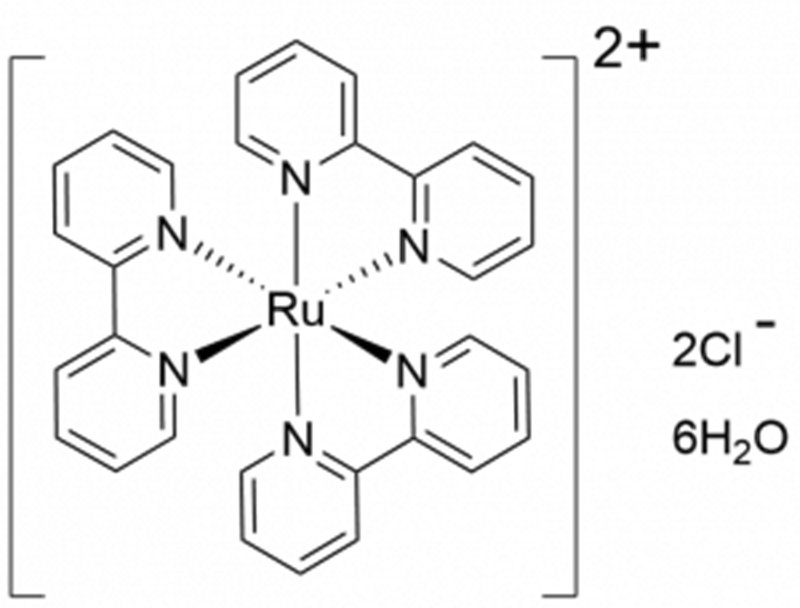 [Ru (bpy)3] Cl2·6H2O CAS-Nr.: 50525-27-4
   