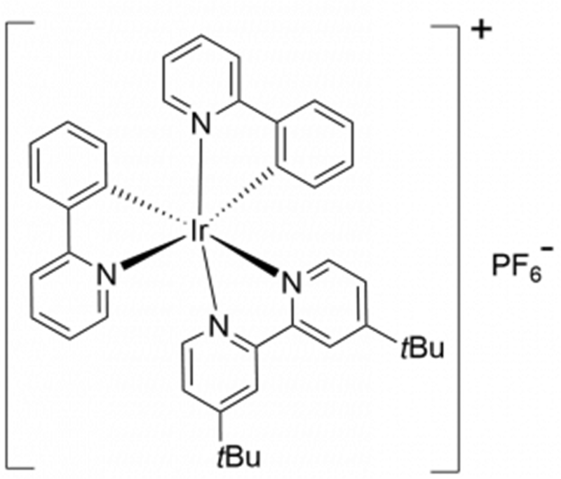 [Ir(ppy)2(dtbbpy)] PF6 CAS-Nr.: 676525-77-2
   