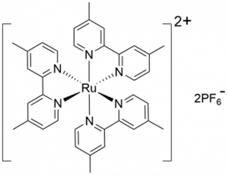 [Ru (dmbpy)3] [PF6]2 CAS-Nr.: 83605-44-1
   