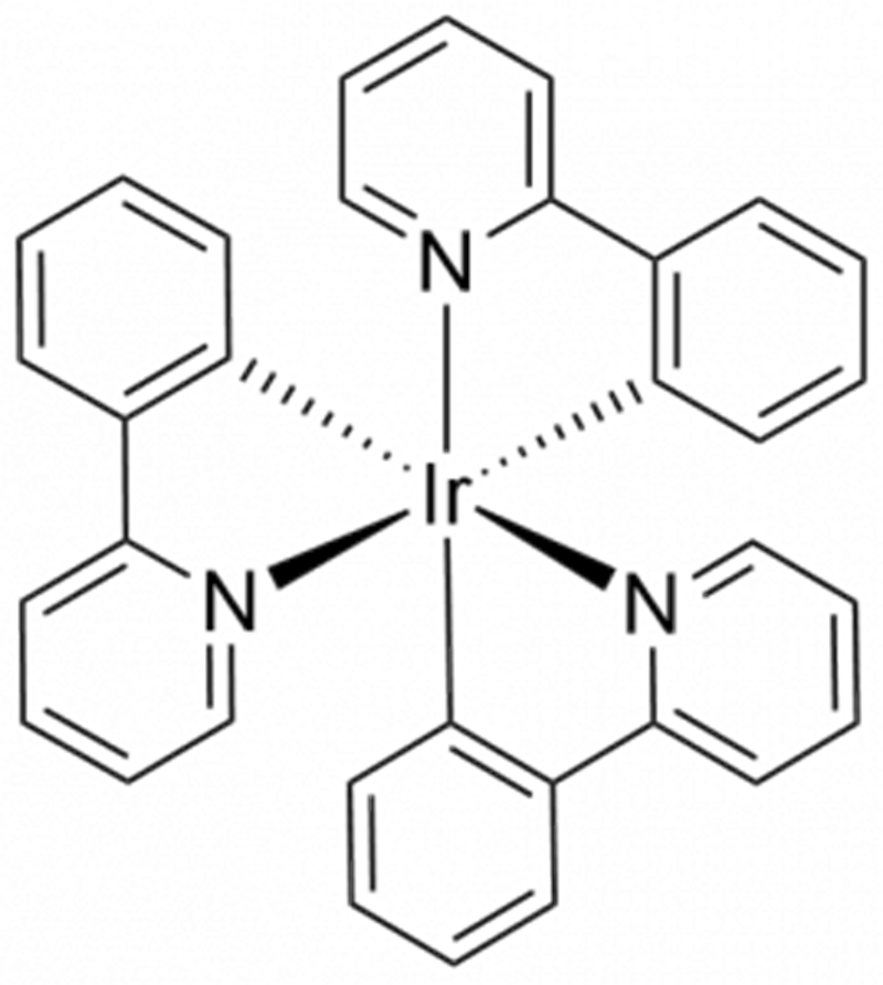 Fac-Ir (ppy)3 CAS-Nr.: 94928-86-6
   